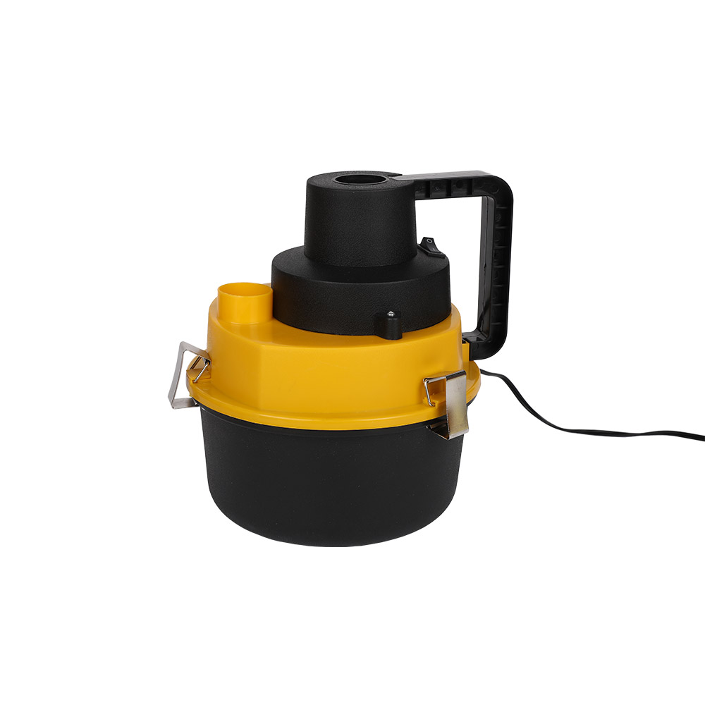DC 12V 60W con aspirapolvere per auto portatile giallo e nero